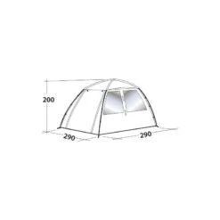 Easy Camp Day Tent -Telt & Mat Salgsbutikk easy camp day tent granite grey 4