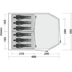 Easy Camp Huntsville 600 -Telt & Mat Salgsbutikk easy camp huntsville 600
