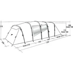 Easy Camp Huntsville Twin 800 -Telt & Mat Salgsbutikk easy camp huntsville twin 800
