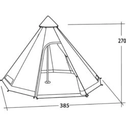 Easy Camp Moonlight Tipi 9 Easy Camp Moonlight Tipi -Telt & Mat Salgsbutikk easy camp moonlight tipi 3