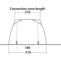 Easy Camp Shamrock -Telt & Mat Salgsbutikk easy camp shamrock granite grey 7