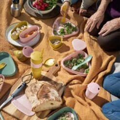 Front -Telt & Mat Salgsbutikk light my fire restraw bio bulk hazy blue 1