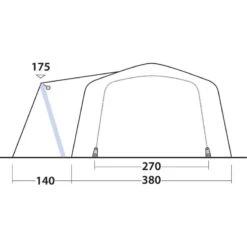 Outwell Airville 6sa -Telt & Mat Salgsbutikk outwell airville 6sa