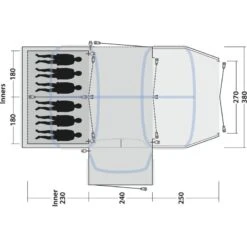 Outwell Airville 6sa -Telt & Mat Salgsbutikk outwell airville 6sa 3