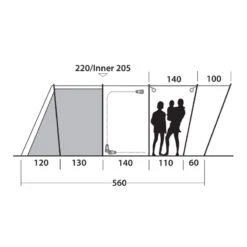 Outwell Montana 6pe -Telt & Mat Salgsbutikk outwell montana 6pe 2