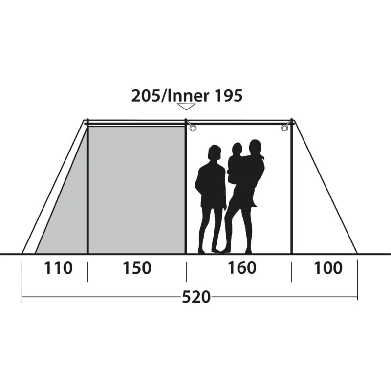 Outwell Nevada 5PE 7 Outwell Nevada 5PE - Bilde 5