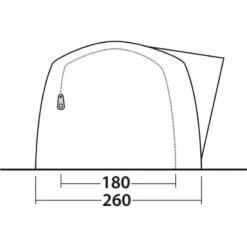 Outwell Springwood 4SG -Telt & Mat Salgsbutikk outwell springwood 4sg blue 4