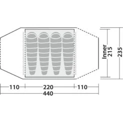 Robens Goshawk 4 -Telt & Mat Salgsbutikk robens goshawk 4 1