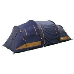6-person Tunnel Camping Tent -Telt & Mat Salgsbutikk urberg 6 person tunnel camping tent blue 2