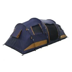 6-person Tunnel Camping Tent -Telt & Mat Salgsbutikk urberg 6 person tunnel camping tent blue 3