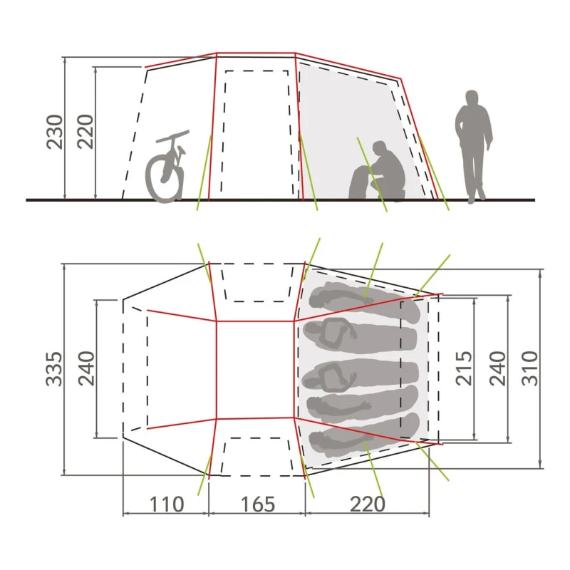 VAUDE Drive Van XT 5P 4 VAUDE Drive Van XT 5P - Bilde 2